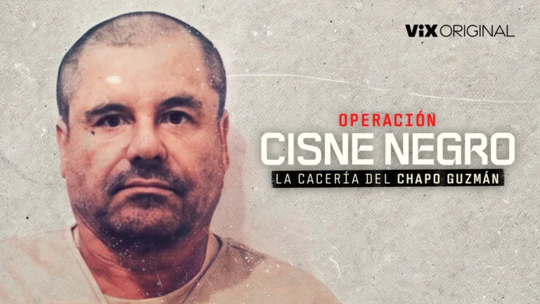 Fotograma oficial del documental con Enrique Peña Nieto o imágenes de archivo de la recaptura de El Chapo.